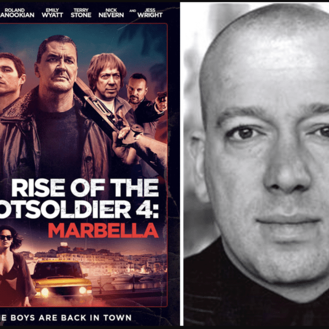 Terry Stone can be seen in his leading role in ‘Rise of the Foot soldier 4: Marbella’, which opens in cinemas today
