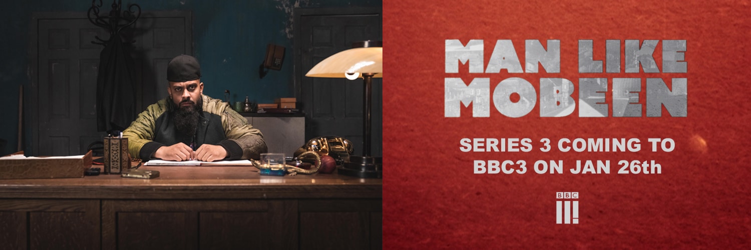Asheq Akhtar can be seen in his featured role in 'Man like Mobeen' season 3 launching on BBC 3