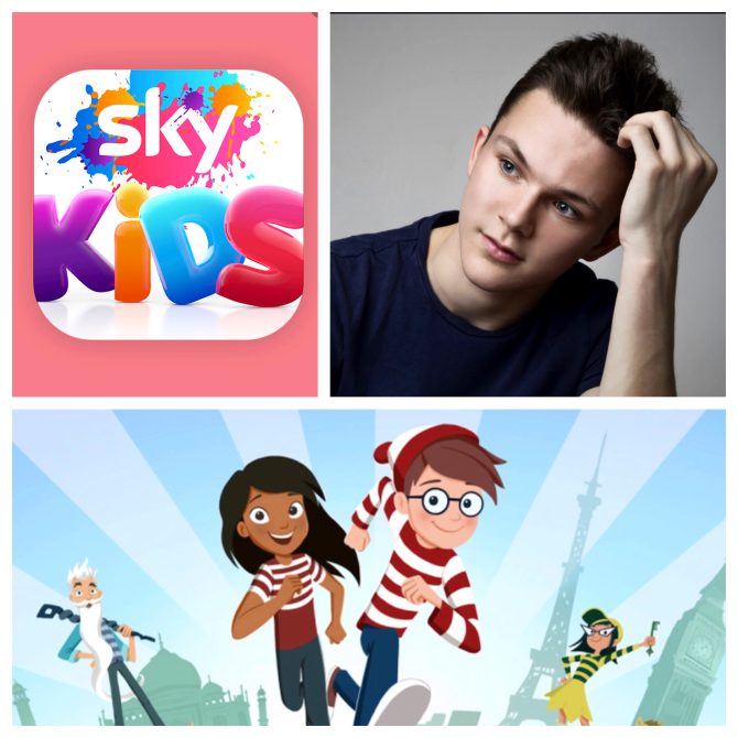 James Cartmell can be heard as ‘Wally’ in Dreamwork’s “Where’s Wally?” featured on Sky Kids