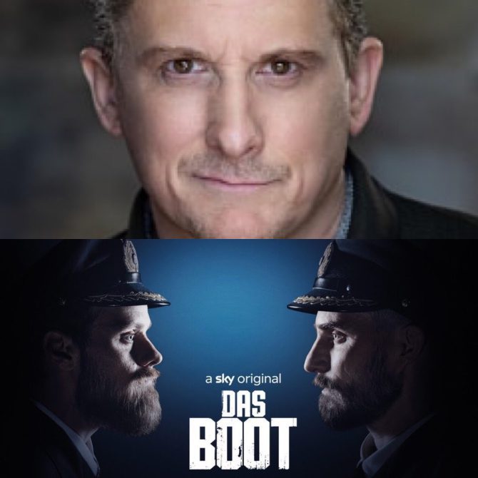 Greg Canestrari can be seen in his featured role in the second series of “Das Boot” on Sky Atlantic