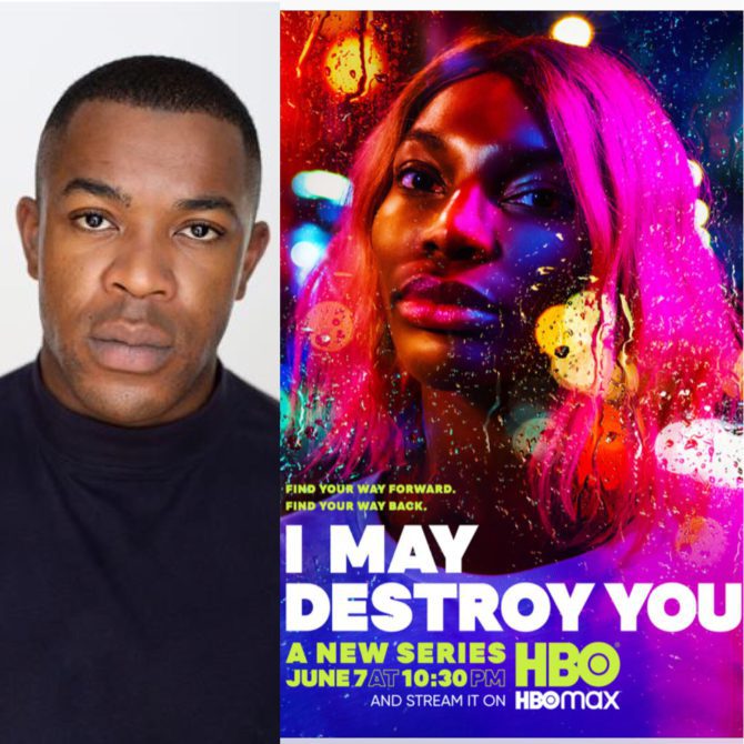 Samson Ajewole can be seen as “Malik” in Michaela Coel’s new series “I May Destroy You” available on HBO and BBC iPlayer