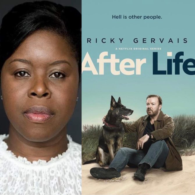 Our client Michelle Greenidge will reprise her regular role of “Valerie” in Ricky Gervais’ “After Life” Series 3 on Netflix.