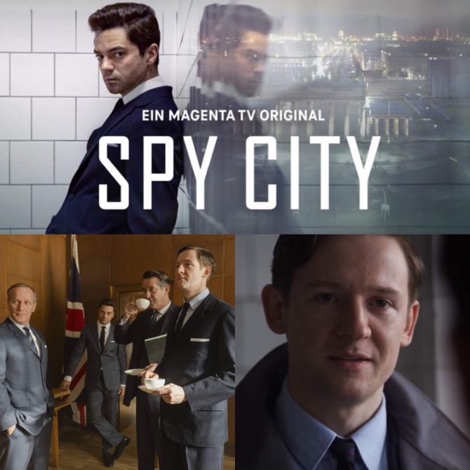 New original series “Spy City” is available now on AMC+ featuring our clients Tom Ashley and Brian Caspe in their recurring roles of “George Brotherton” and “Torrance Dunn” , alongside Dominic Cooper and Adrian Lukis.