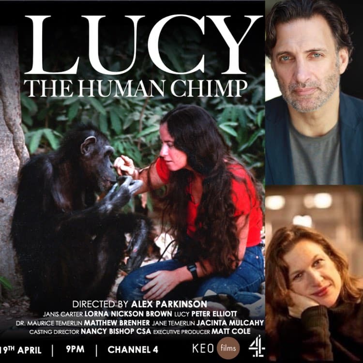 Matthew Brenher features in the documentary film “Lucy The Human Chimp ...