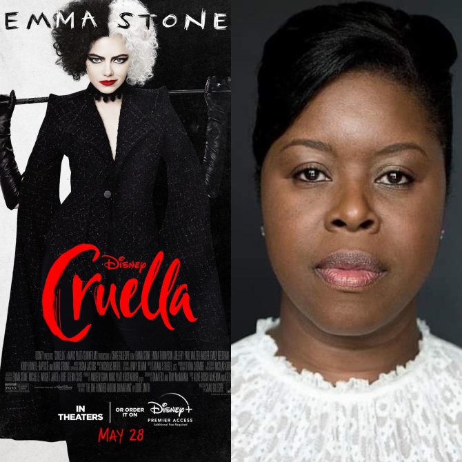 Our client Michelle Greenidge can be seen in her featured role in crime comedy, devilish feature film “Cruella” for Walt Disney. Nationwide and available to stream on Disney Plus premier access