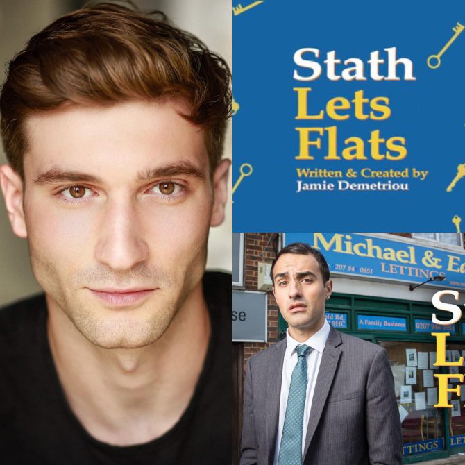 Alexi Armitage will soon begin filming for his featured role in British TV sitcom “Stath Lets Flats” Series 3, co-written and created by Jamie Demetriou for Channel 4.