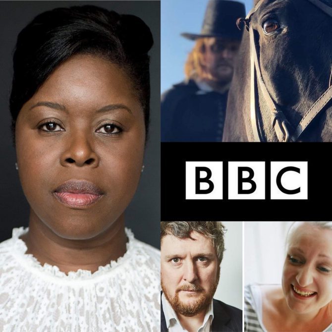 Our client Michelle Greenidge has recently finished filming her featured role in original comedy series “Witchfinder” from the writers of “Alan Partridge”; Neil and Rob Gibbons, starring Tim Key and Daisy May Cooper for BBC2