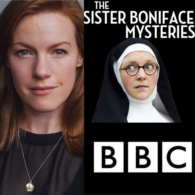 Niamh McGrady is currently filming for her featured role of “Nurse Libby” in the new “Father Brown” spin off series “The Sister Boniface Mysteries” starring Lorna Watson and created by Jude Tindall for BBC ONE