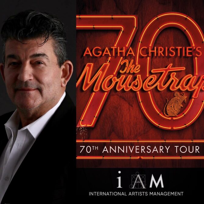 Our client JOHN ALTMAN has been announced as Mr.Paravicini in Agatha Christie’s THE MOUSETRAP 70th Anniversary Tour which will visit over 70 venues throughout the U.K. and Ireland from September 2022.