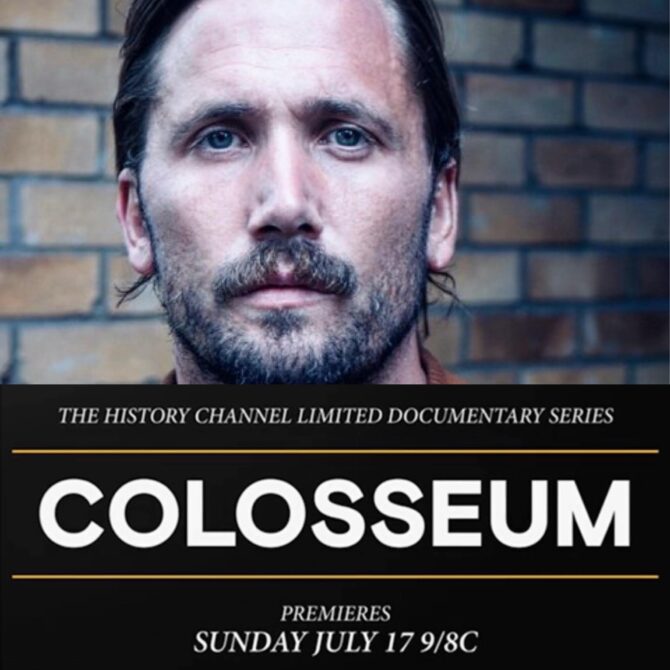 Our client JAMES OLIVER WHEATLEY can be seen as “Verus” in COLOSSEUM which premieres on 17 July 2022 on The History Channel Limited Documentary Series..