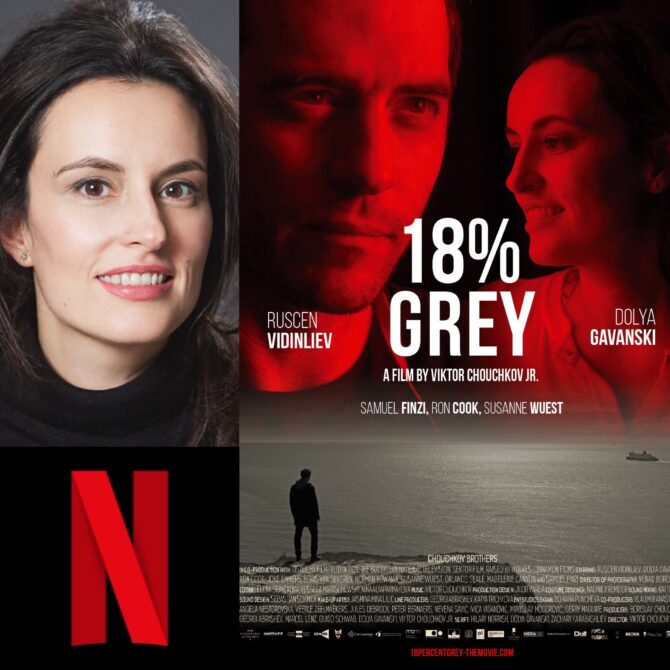 Our client DOLYA GAVANSKI can be seen in her lead role ‘Stella’ in 18% GREY which she also co wrote with Hilary Norrish and Zachary Karabashliev. Available on Netflix now.