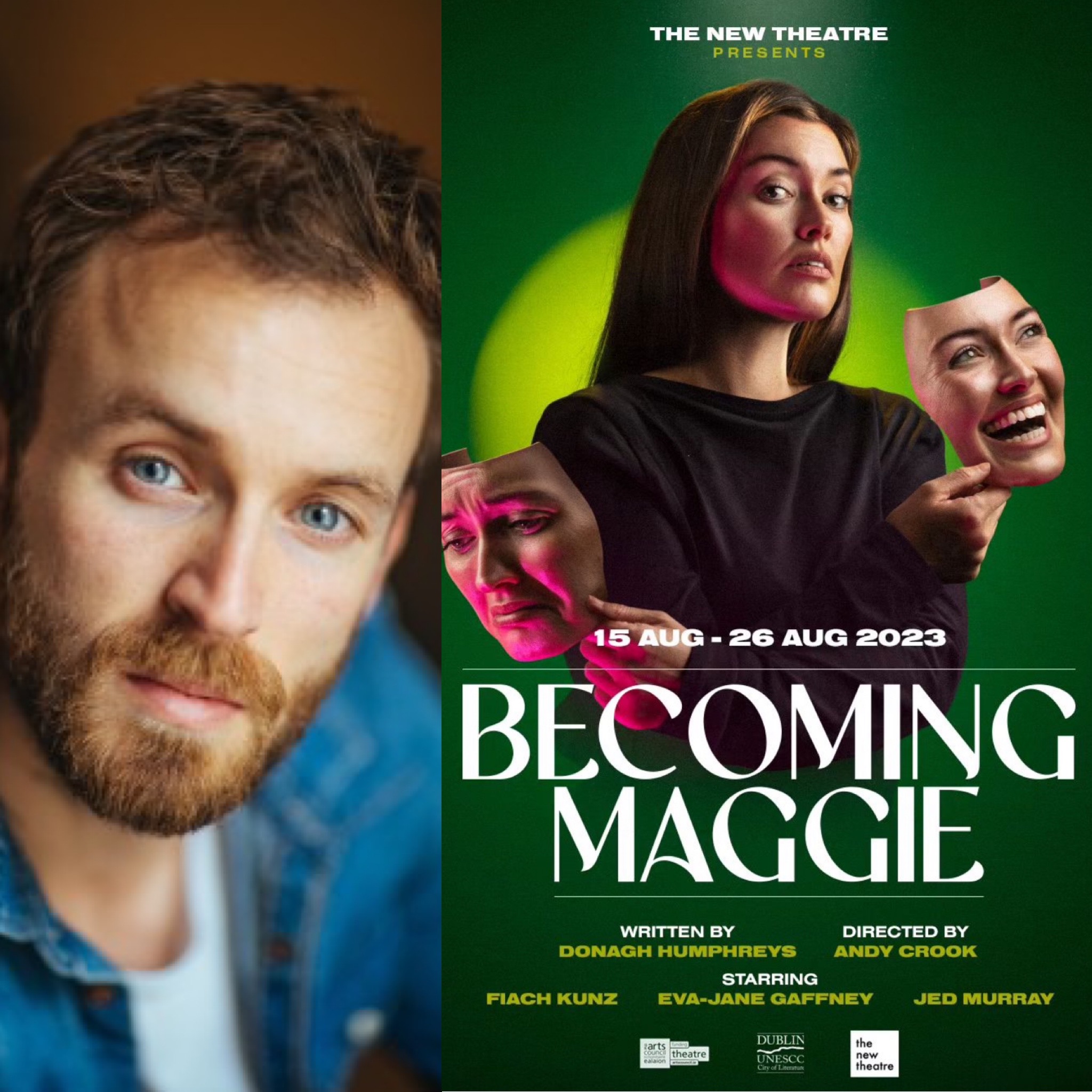 Our client FIACH KUNZ can be seen in the new comedy play BECOMING ...