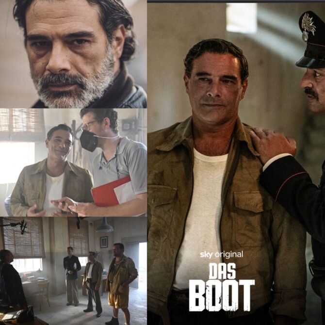 Our client, MARCO LEONARDI stars in the new series of DAS BOOT which is available to watch in Germany and will be on air in Italy from October 18th on SKY and WowTV