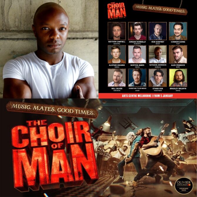 Just announced our client NATHANIEL MORRISON joins the Australian cast of THE CHOIR OF MAN in his leading role of ‘Barman’. Opening at the Arts Centre Melbourne from January 5th 2024.