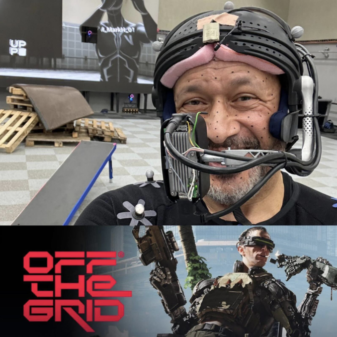 Our client, MARK HOLDEN has just completed motion capture for the upcoming AAA video game OFF THE GRID.