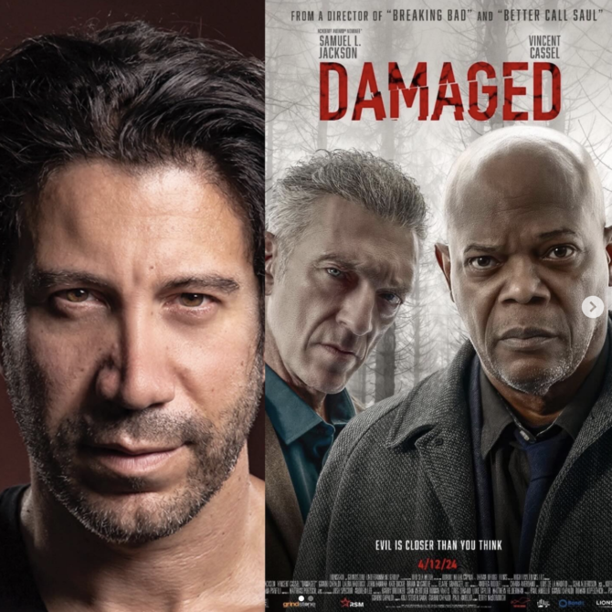 Our client, GIANNI CAPALDI stars as ‘Glen Boyd’ alongside Samuel L. Jackson in the upcoming feature film DAMAGED. Set for theatrical release on the 12 April.