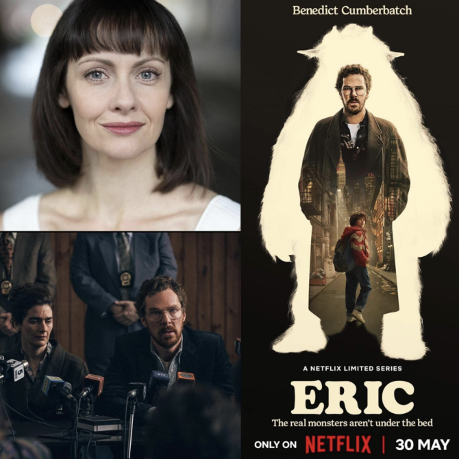 Our client, KOSHA ENGLER, plays ‘Marsha Costello’ alongside Benedict Cumberbatch in the upcoming original series ERIC. Coming to Netflix from the 30th May.