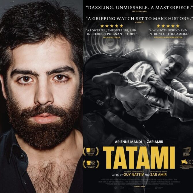 Our client ASH GOLDEH stars as ‘Nader’ in the feature film ‘TATAMI’, which has won The Brian Award at the 80th Venice Film Festival and the Special Jury Prize at the Tokyo International Film Festival. Set for release 2024.