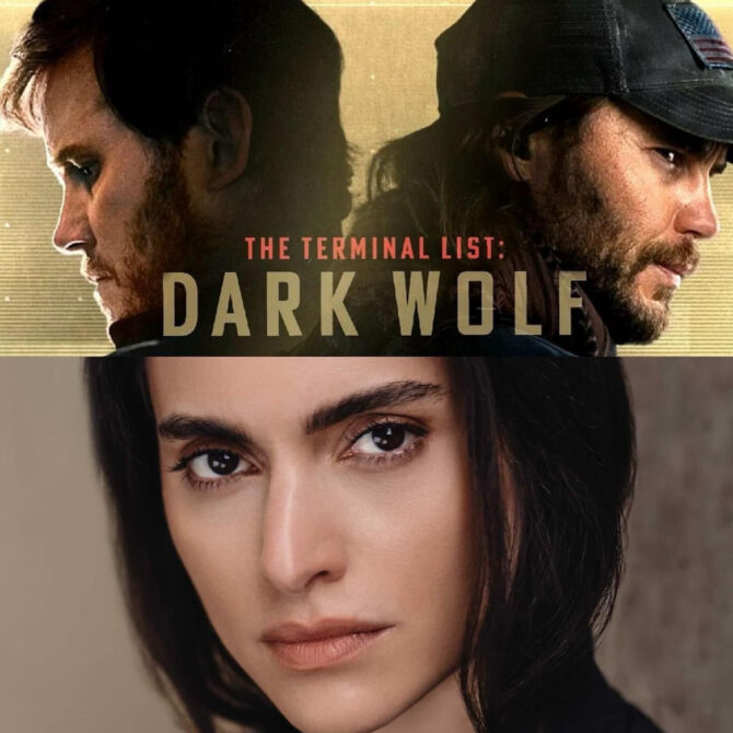 Our client, RAHA RAHBARI is filming for her recurring role as ‘Nasrin Rahimi’ in the upcoming series THE TERMINAL LIST: DARK WOLF alongside Chris Pratt.