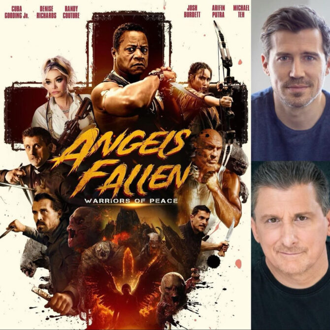 Our clients, JOSH BURDETT and GREG CANESTRARI star as ‘Gabriel’ and ‘Padre’ respectively in the feature film ‘ANGELS FALLEN:WARRIORS OF PEACE’. The film is currently streaming on all major platforms.