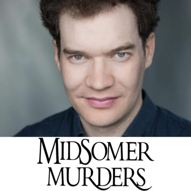 Our client JULES ROBERTSON features as ‘Charlie Cabot’ in MIDSOMER MURDERS – DEBT OF LIES, airing on ITV this Tuesday, July 16th, at 8:15pm.