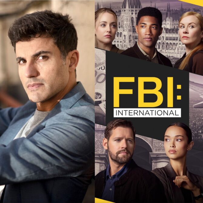 Our client, DANIEL LUNDH has just finished filming in Hungary and Portugal for his role of ‘Luis Alvez’ in the upcoming fourth season of ‘FBI INTERNATIONAL’, set for release later this year.