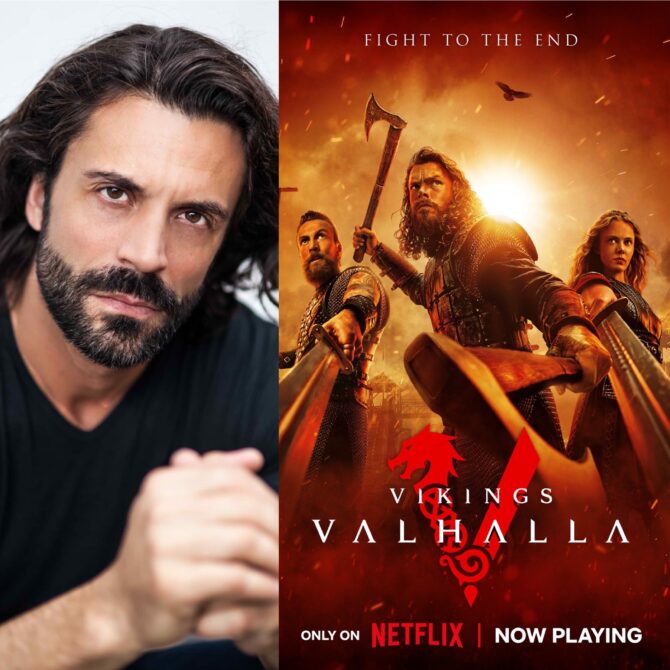 Our client, CHRISTIAN VIT plays his recurring role of ‘Emir’ in the new series of VIKINGS: VALHALLA. Streaming now only on Netflix.