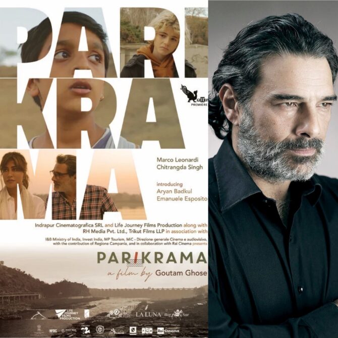 Our client MARCO LEONARDI stars in the Indo-Italian feature film PARIKRAMA as ‘Alex’. The film will have its Asian premiere on December 7th at Kolkata International Film Festival.