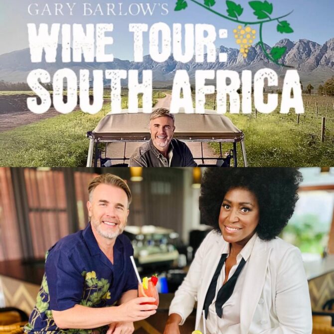 Our client, MICA PARIS, stars alongside Gary Barlow in the new ITV show ‘GARY BARLOW’S WINE TOUR: SOUTH AFRICA’. Catch it on ITV at 2pm Monday to Friday. Episodes available on-demand the following day on ITVX.