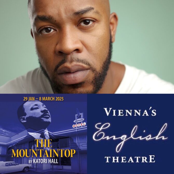 Our client SAMSON AJEWOLE will play the leading role of ‘Dr Martin Luther King Jr.’ in Vienna’s English Theatre’s production of ‘THE MOUNTAINTOP’. The play will run from the 29th January to the 8th March 2025 with tickets on sale from the 16th December.