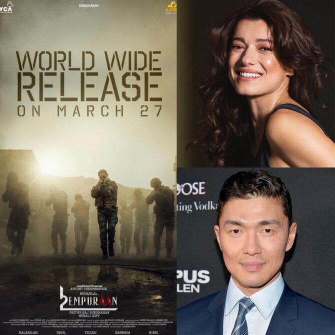 Our clients ANDREA TIVADAR and RICK YUNE will be playing their starring roles in the highly anticipated action thriller sequel L2: Empuraan. The film is set to be released worldwide on March 27th 2025. 