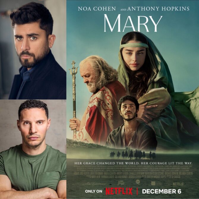 Our clients, TARRICK BENHAM & CHRISTOPHER EVANGELOU feature as ‘Jonathan’ & ‘Captain Fiore’ alongside Anthony Hopkins in the upcoming feature film MARY. Streaming on Netflix from the 6th of December.