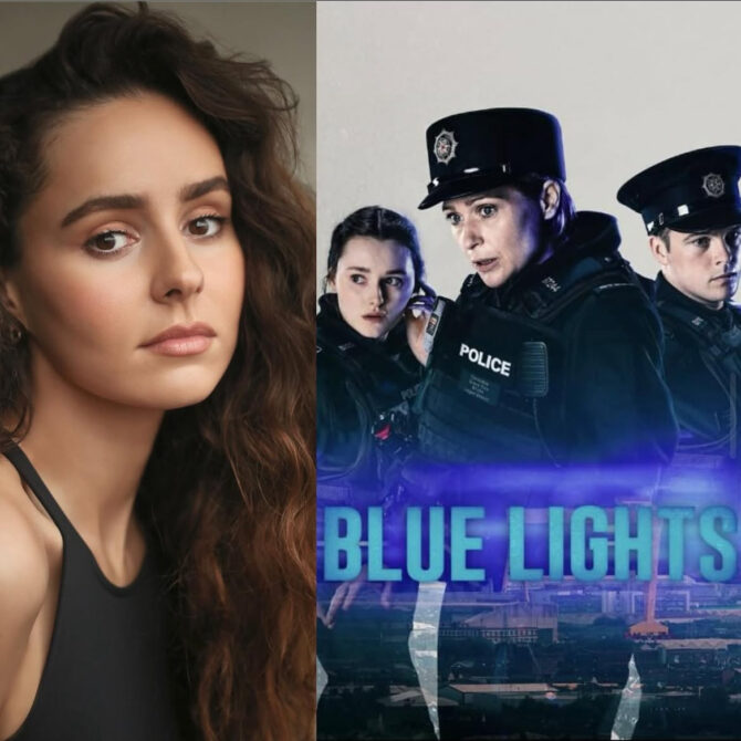 Our client, SOPHIA ADLI has finished filming for her recurring role in BBC’s highly-anticipated third season of BLUE LIGHTS, set for release later this year.