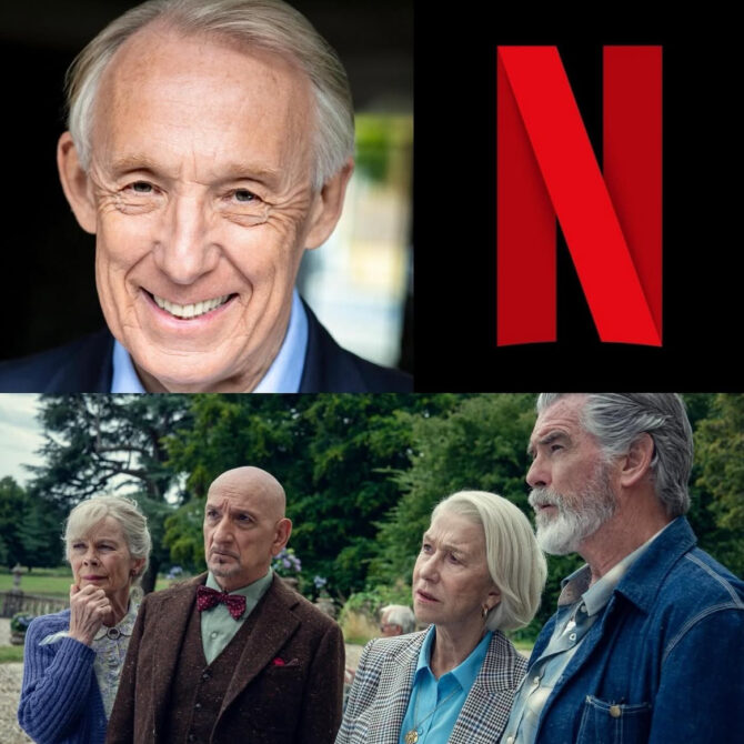 Our client, MARTIN BISHOP plays his supporting role as ‘Bernard’ in the upcoming feature film ‘THURSDAY MURDER CLUB’. Starring alongside Pierce Brosnan, Helen Mirren, Ben Kingsley & David Tennant. Coming to Netflix on the 28th of August 2025