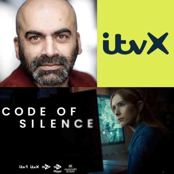 Our client, AOSAF AFZAL plays ‘Amir Joshi’ in the recently released series CODE OF SILENCE. Available to watch on ITV X.