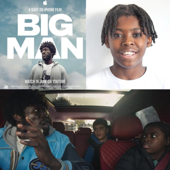 Our client, JAYDON EASTMAN stars alongside Stormzy in the upcoming Apple Original short film BIG MAN. Available to watch on YouTube from June 18th.